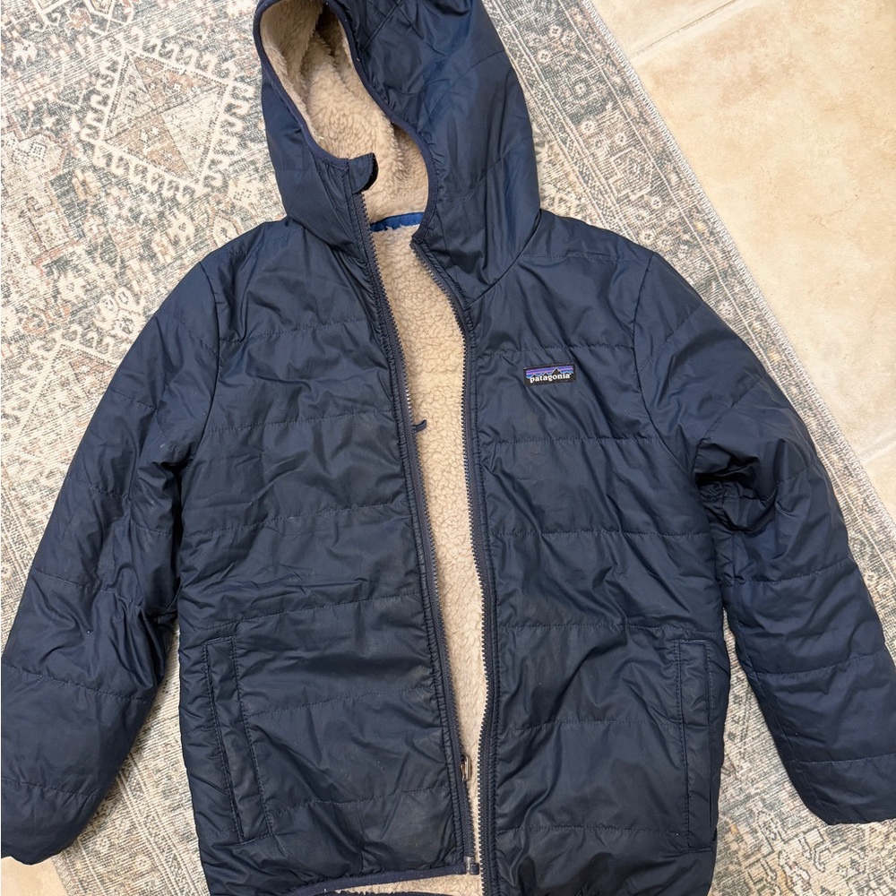 Patagonia Boy’s Reversible Ready Freddy Hooded Jacket